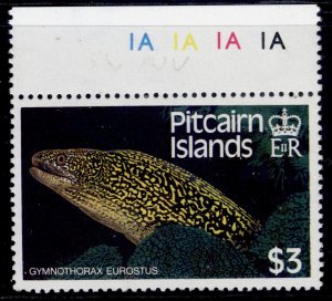 PITCAIRN ISLANDS QEII SG313w, 1988 $3 WMK CROWN TO RIGHT OF CA, NH MINT. Cat £20