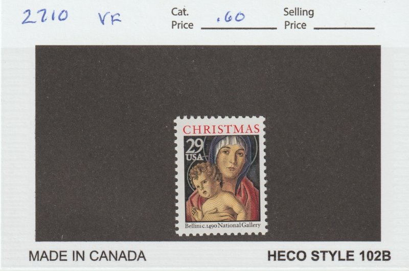 Scott# 2710 1992 29c Christmas Issue VF MNH