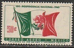 MEXICO C250, 50¢ Sesquicentennial Mexican Independence. MINT, NH. VF.