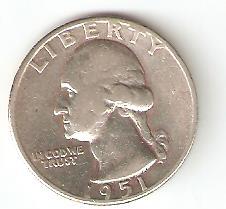 1951 D Quarter