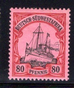 German Southwest Africa (DSWA) #21, mint lightly hinged