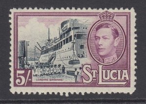 St. Lucia, Scott 124 (SG 137), MLH