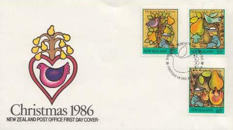 New Zealand, First Day Cover, Christmas