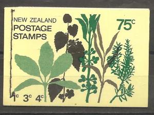 New Zealand 439a 1971 Booklet