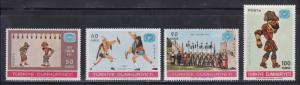 Turkey # 1730-1733, Puppets - International Tourism Year Issues, NH, 1/2 Cat.