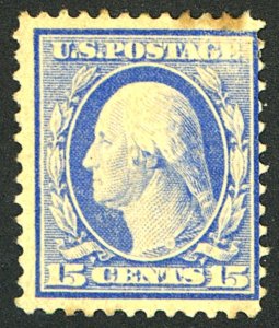 U.S. #382 MINT OG HR