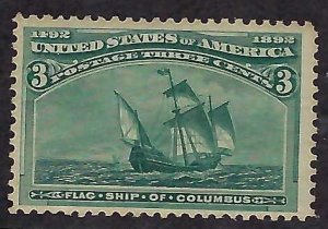 US Scott #232 Mint OG NH F-VF