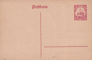 German Marshall Islands, 10 pfg Postal Card, Mint (44085)
