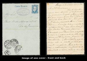 BRAZIL (115+ Pcs) Very Old Postal Stationery Collection c1880s to 1930s