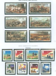 Great Britain #3409/3461 Mint (NH) Single (Complete Set) (Military)