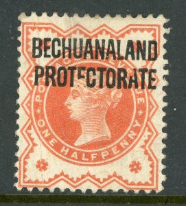 Bechuanaland  1897 British Colony QV ½p SG #59 Variety Mint A873