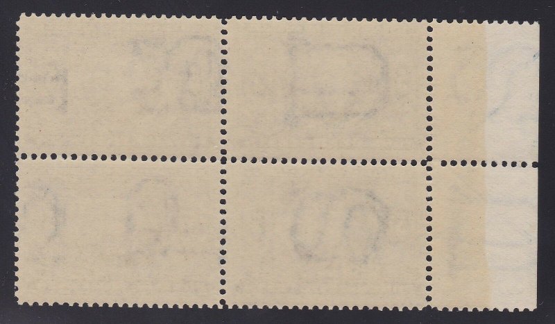 US 326 5c Louisiana Purchase Mint Arrow Margin Block of 4 F-VF OG NH SCV $750