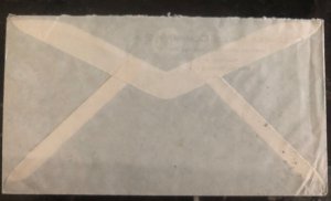 1946 Bogota Colombia Commercial Cover To Detroit MI USA Big Three Stamp