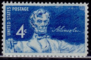 United States, 1959, Abraham Lincoln, 4c, sc#1116, MNH