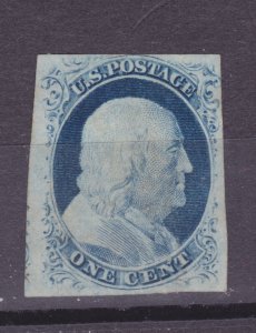 USA #9 unused LARGE MARGINS