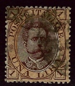 Italy SC#56 Used F-VF SCV$18.00...Worth a Close Look!