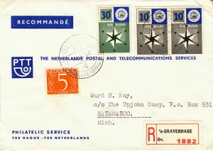 Netherlands - 1957 - SC 341,372-73 - Cover