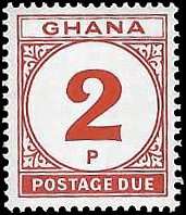 GHANA   #J21 MNH (1)