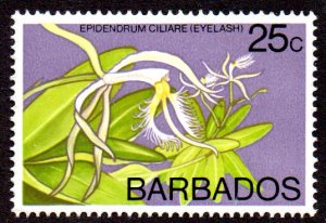 BARBADOS 405 MNH BIN $.90 FLOWERS