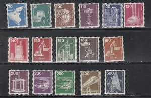 Germany - Berlin # 9N366-376, Industry, Mint NH,1/2 Cat