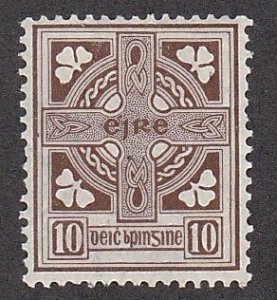 Ireland # 75, Celtic Cross, Mint Hinged, 1/3 Cat.