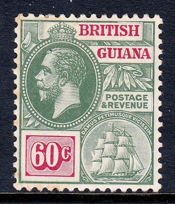 British Guiana - Scott #186 - MH - Toning spots - SCV $20