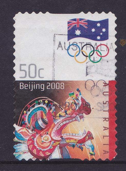Australia - #2885 -2008 Beijing Olympics used 50c