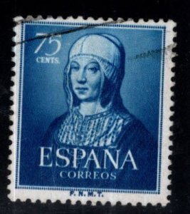 Spain Scott 782 Used Queen Isabella stamp