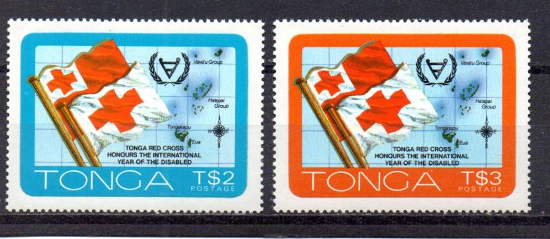 Tonga 483-484 mint