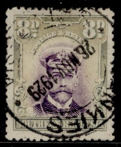 SOUTHERN RHODESIA GV SG8, 8d purple & pale green, FINE USED. Cat £55.