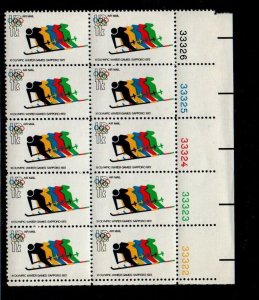 ALLY'S STAMPS US Plate Block Scott #C85 11c Olympics - Airmail [10] MNH LR