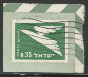 ISRAEL Postal Stationery Cut Out A17P27F37969-