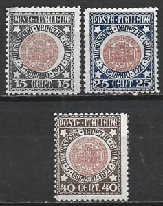 COLLECTION LOT 20227 ITALY #130-2 MH 1921 CV+$19 COMPLETE SET