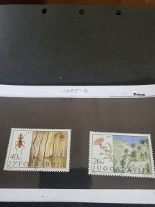 Stamps Yugoslavia Scott #1685-6 never hinged