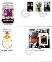 Royalty, Worldwide First Day Cover, Sierra Leone