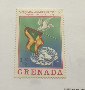 Grenada 1975  Scott 621 MNH - 1/2c,  Admission to the United Nations