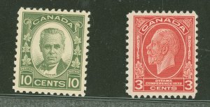 Canada #190/192  Single