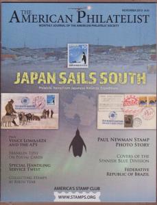 APS Magazine Nov 2015 , Japan Sails South / Antarctica  - I Comine S/H