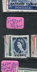 BAHRAIN (P1106B)  QEII     ON GB    SG 97-101         VFU 