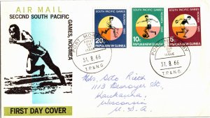 Papua New Guinea, Worldwide First Day Cover