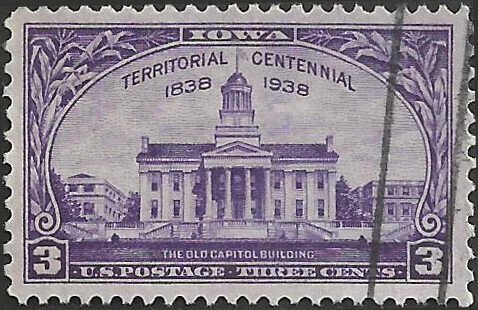 # 838 USED IOWA TERRITORY CENTENNIAL