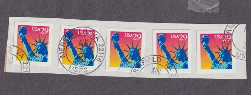 Used PNC5 29c Statue Liberty D1111 US 2599