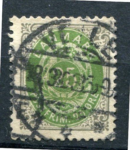 Denmark 1875 SC 32 MI 29 Used