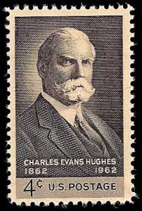 # 1195 MINT NEVER HINGED CHARLES EVANS HUGHES