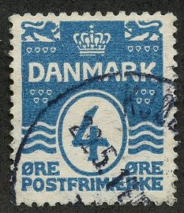 Denmark, Scott #60, Used