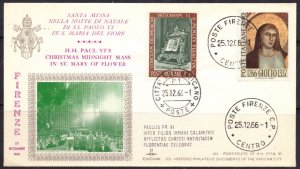 F2266   VATICAN CITY   FDC # 440, 944(I)         Opening Vatican Council II