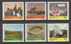 Zimbabwe 600-605 MNH VF