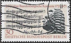Berlin 9N312 Used - ‭Score from 2nd Brandenburg Concerto & Bach