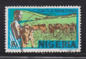 Nigeria 294B Cattle Ranching 1973