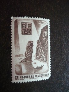 Stamps - St. Pierre & Miquelon - Scott# 324 - Mint Hinged Set of 1 Stamp